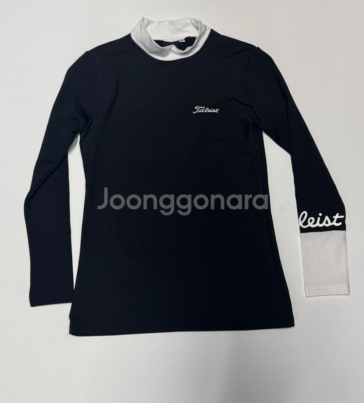 여성 타이틀리스트 리메이크 커스텀 골프 기능성 긴팔티--0