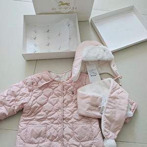 에뜨와 우든화섬모&목도리세트(점퍼같이나눔)