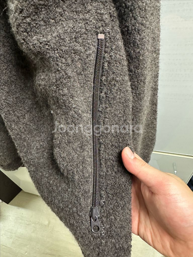 CIOTA 시오타 수빈 코튼 파일 블루종 재킷--3