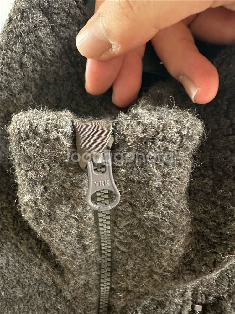 CIOTA 시오타 수빈 코튼 파일 블루종 재킷--1