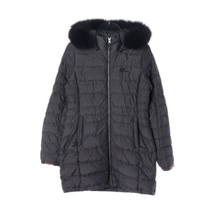 [S]네파 구스다운 여우모피 후드 그레이 패딩 점퍼