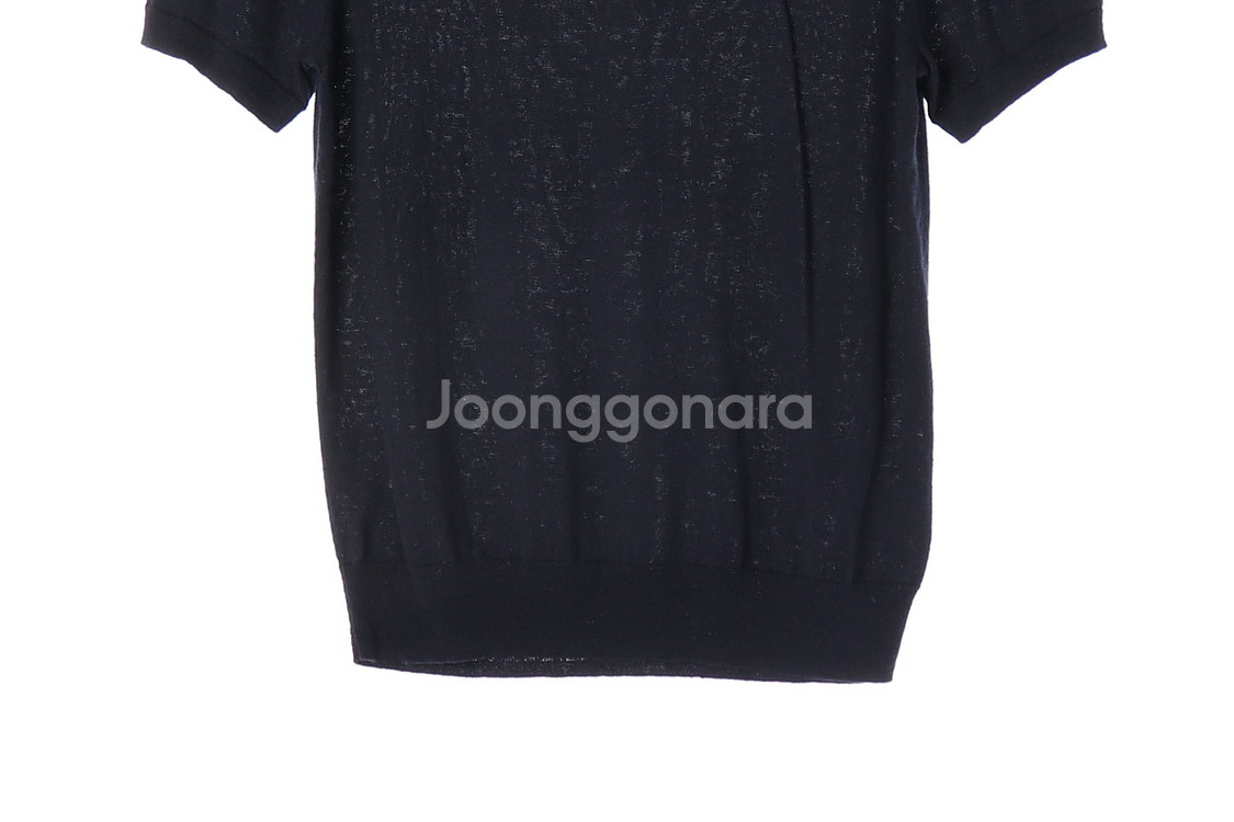 [S]브룩스브라더스 린넨 반팔 카라 니트 폴로 티셔츠--2