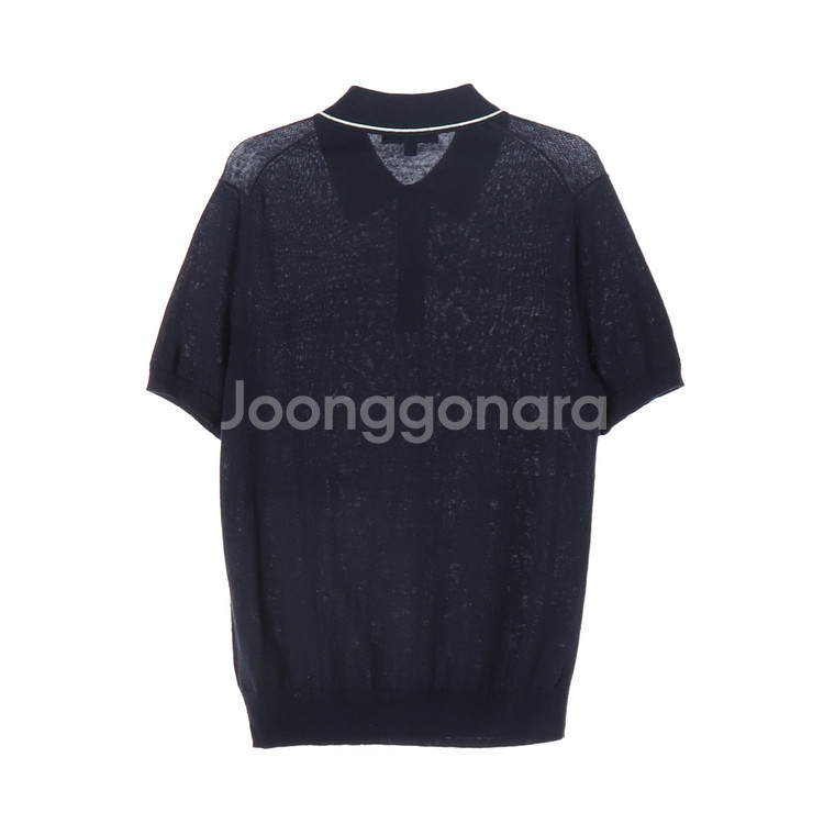 [S]브룩스브라더스 린넨 반팔 카라 니트 폴로 티셔츠--3