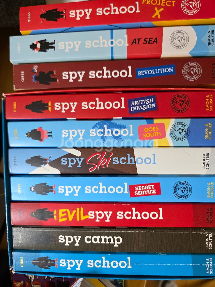 원서 Spy school10권--0