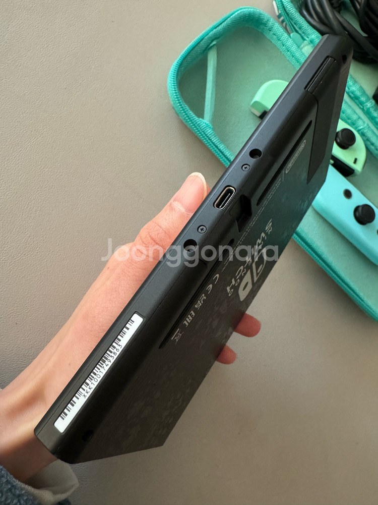 닌텐도스위치 동숲에디션 배터리개선판--2