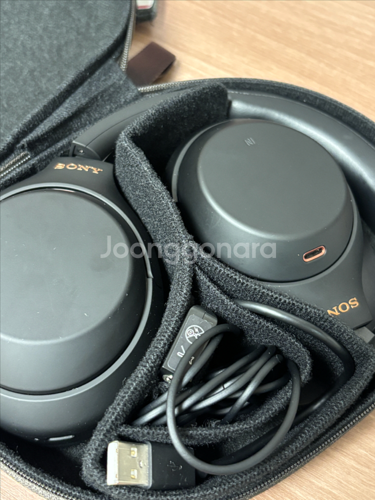 소니 WH-1000XM4 블랙 헤드셋--0