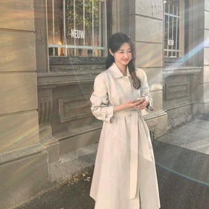 새상품) 나흐트 에떼 트렌치코트 아이보리