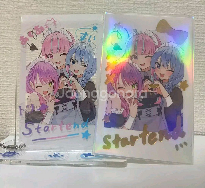 홀로라이브 스이세이 아쿠아 토와 굿즈 세트--1