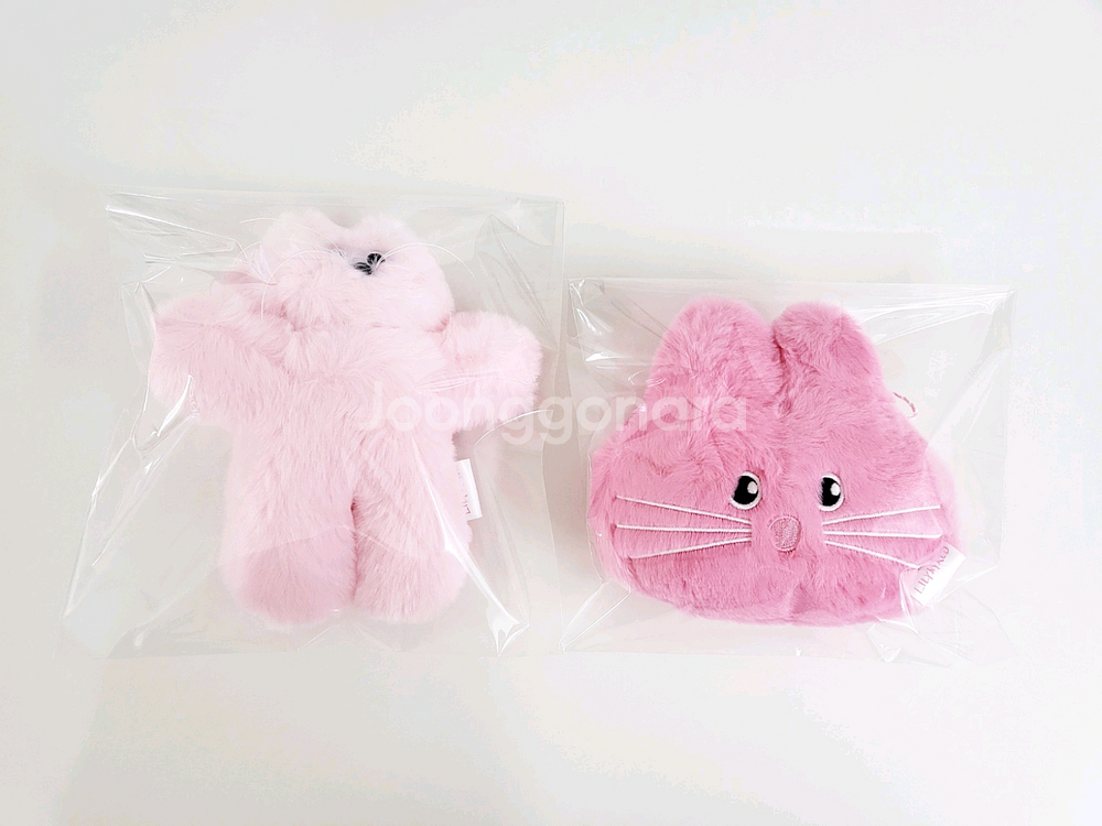 릴리바이레드X렐보브라운 머쉬룸 키링 머쉬룸 파우치 세트--2