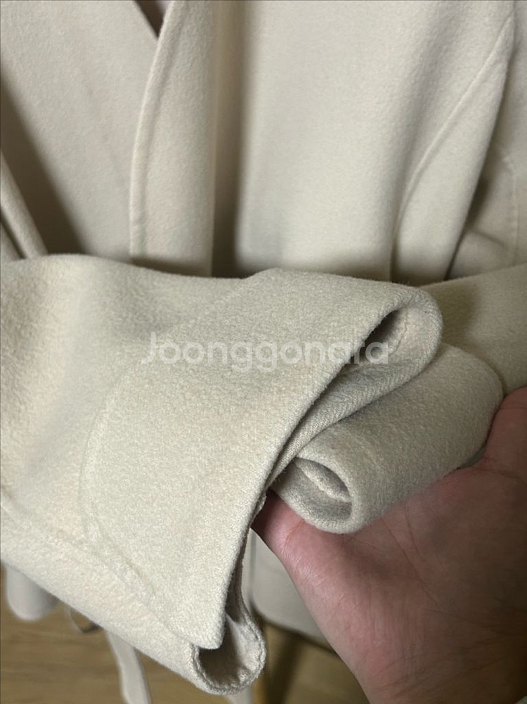 sie 세르 칼라리스 코트 크림베이지--3