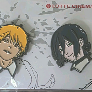 체인소맨 레제 롯데시네마 뱃지 3종