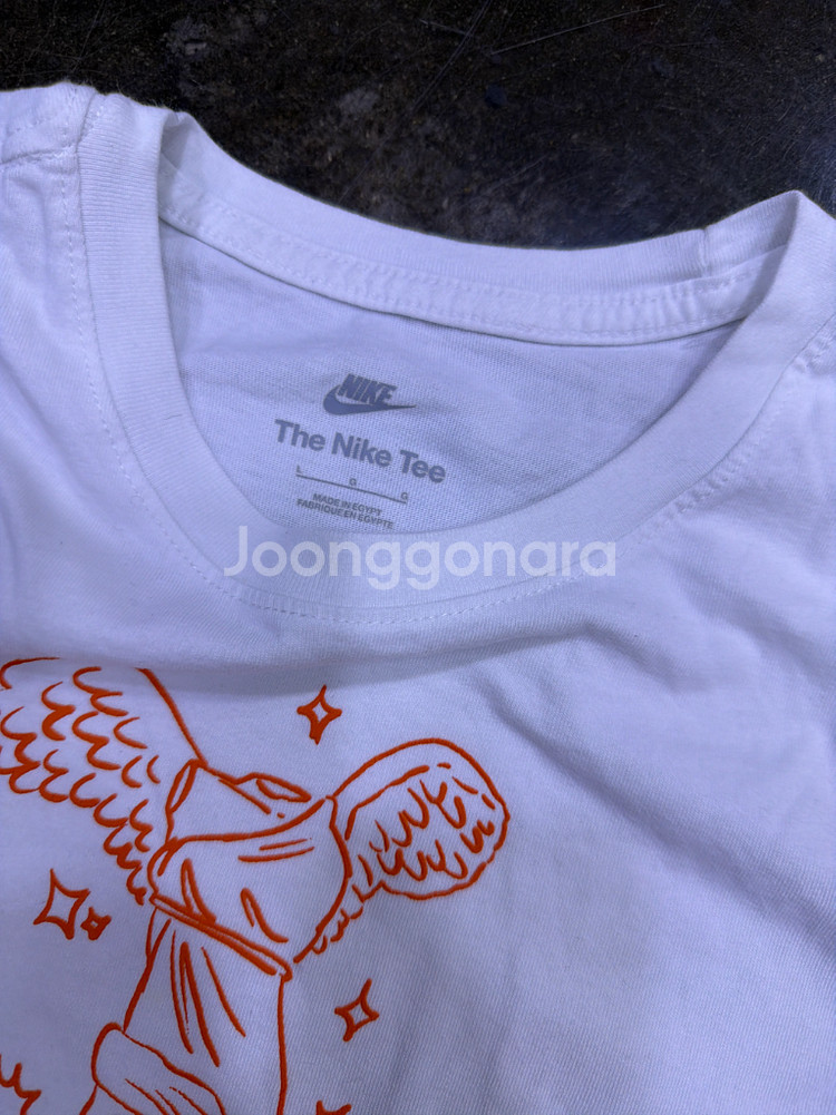 나이키 빅토리 니케 여신 그래픽 반팔티셔츠 L--4