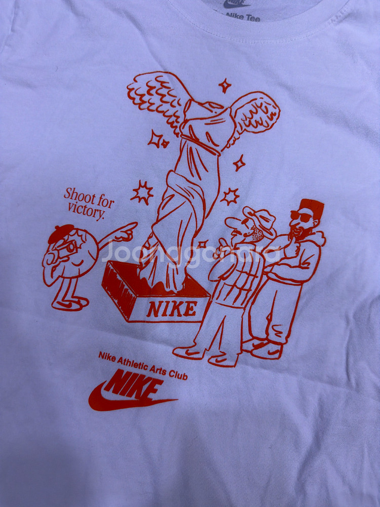 나이키 빅토리 니케 여신 그래픽 반팔티셔츠 L--3