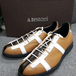 아테스토니 / 여성 송아지가죽 골프화