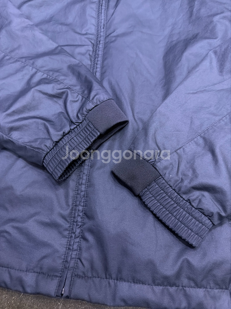 나이키 00s 스우시 로고 블루 라인 바람막이 점퍼 L--5