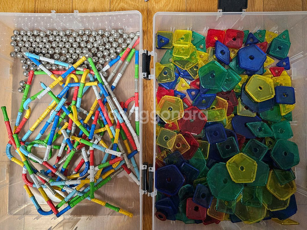 ne-i 마그네틱 자석블럭 창의블럭 내아이 자석교구--0