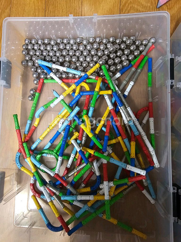 ne-i 마그네틱 자석블럭 창의블럭 내아이 자석교구--2