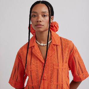 담손매더 아일렛 셔츠