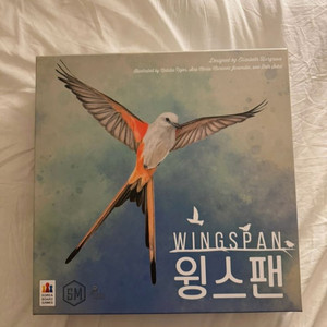 윙스팬 보드게임(새상품,슬리브포함)