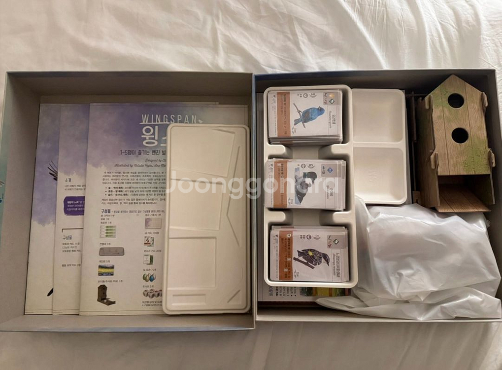 윙스팬 보드게임(새상품,슬리브포함)--1