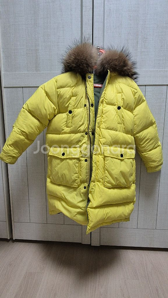 미미씨엘 야상 다운 패딩 점퍼 xl 120--2