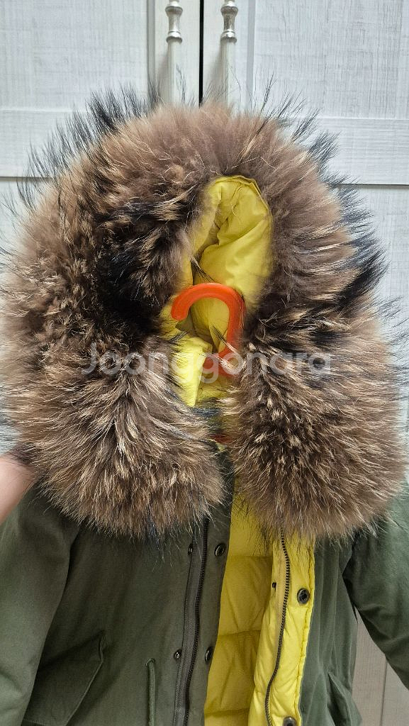 미미씨엘 야상 다운 패딩 점퍼 xl 120--4