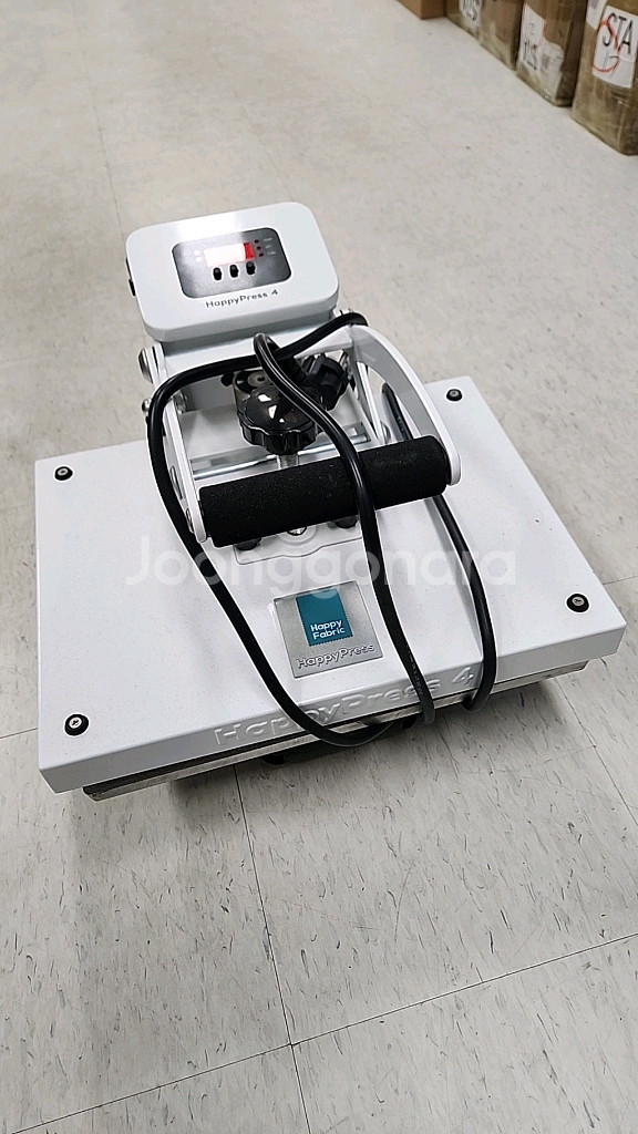 해피프레스4 열프레스 S급 거의 새제품 (2번 사용)--0