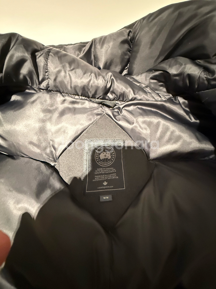 캐나다구스 블랙라벨 샤토) M싸이즈 블랙색상 판매--7