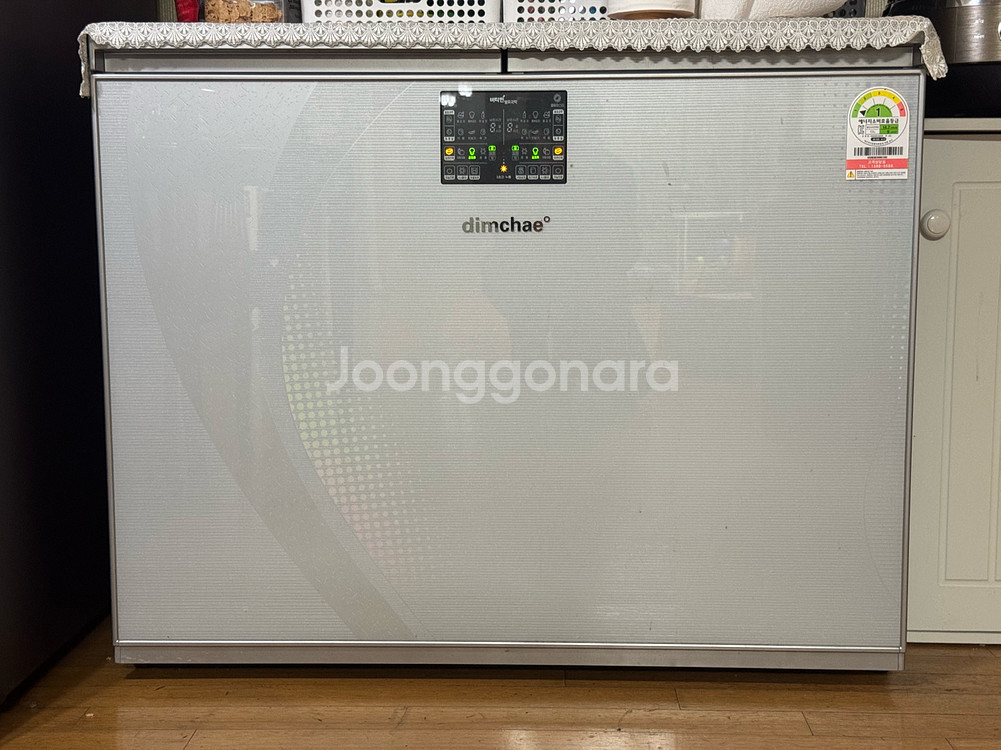 위니아 딤채 김치냉장고 뚜껑형 200L--0