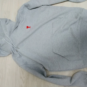 S사이즈/ 아미 후드티 그레이