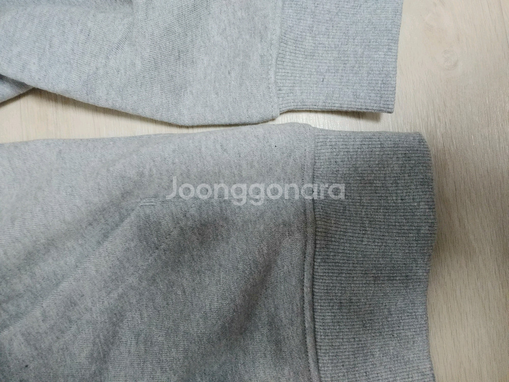 S사이즈/ 아미 후드티 그레이--2