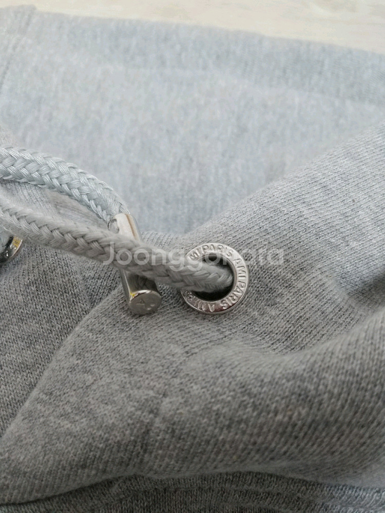 S사이즈/ 아미 후드티 그레이--0