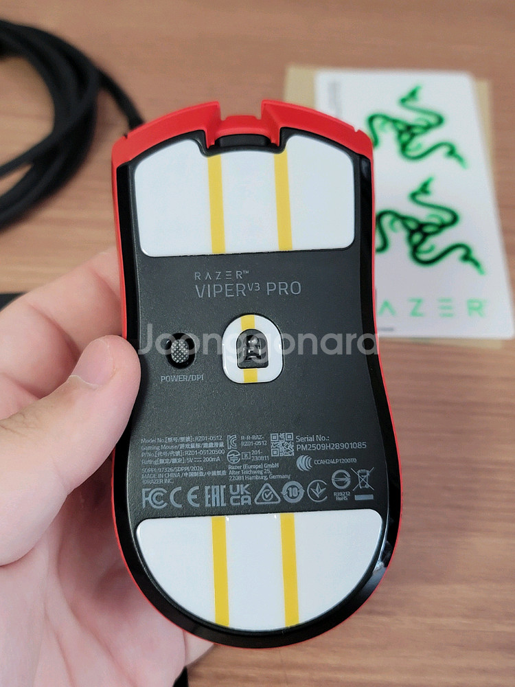 바이퍼 V3 PRO 페이커 에디션 무소음 저소음 바브삼--6