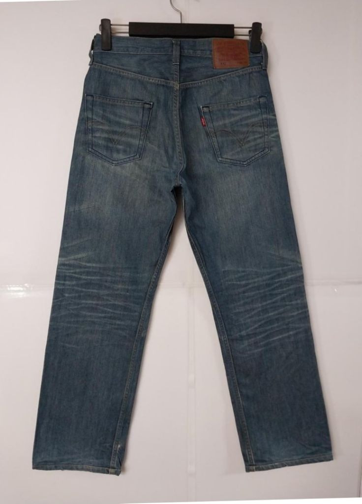30)리바이스 512 워싱 데님 생지 일자청바지 이미지
