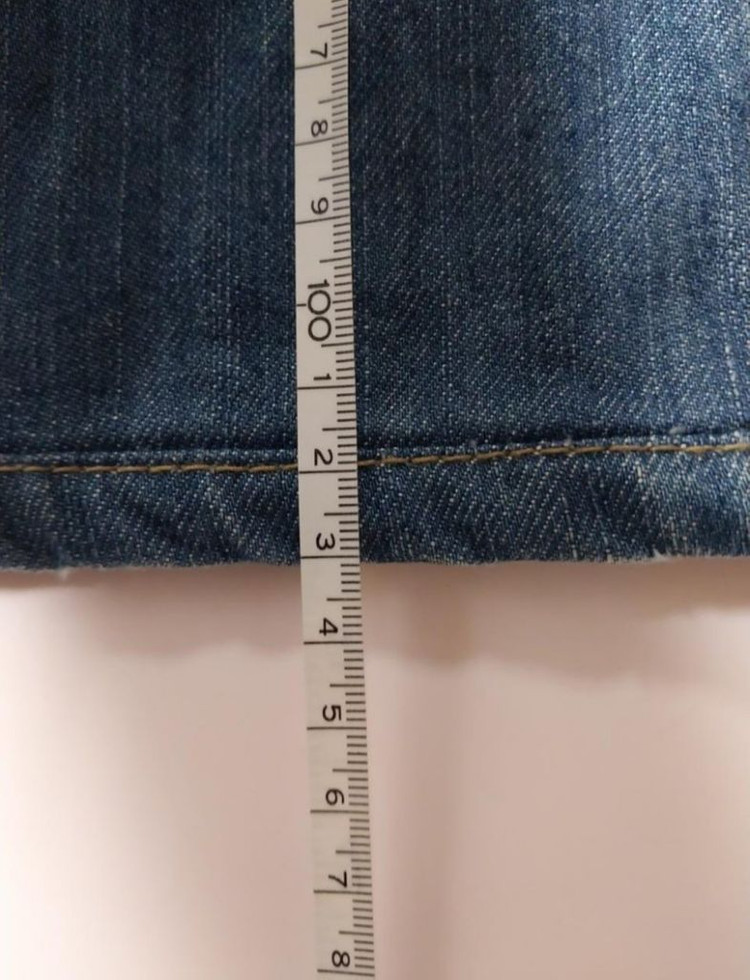 30)리바이스 512 워싱 데님 생지 일자청바지 이미지