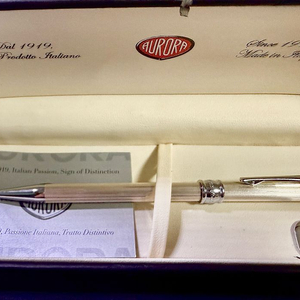 오로라 마젤라노 스털링 실버 볼펜 교환