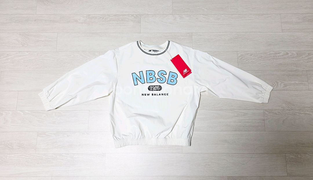 뉴발란스키즈 우븐 스트레치 화이트 130 새상품--0