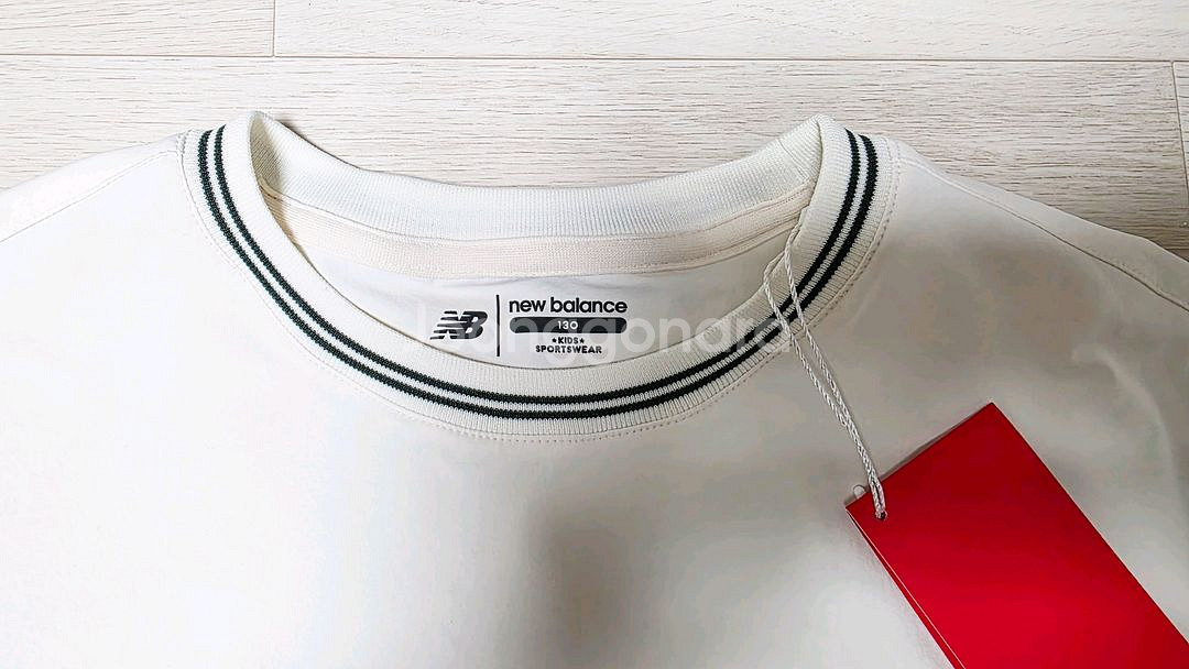뉴발란스키즈 우븐 스트레치 화이트 130 새상품--1
