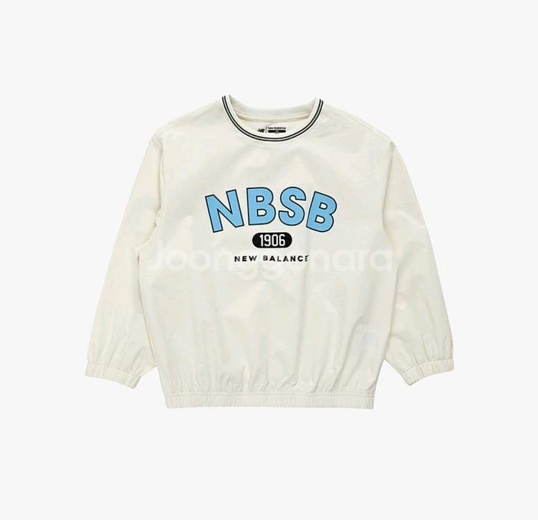 뉴발란스키즈 우븐 스트레치 화이트 130 새상품--2