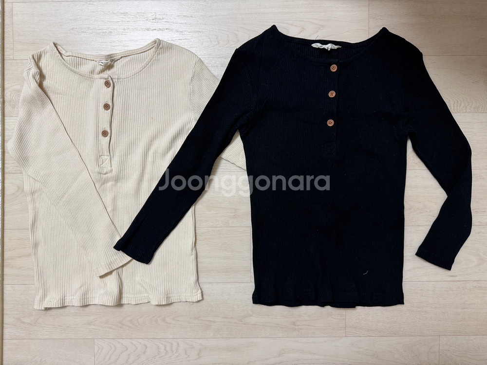 리미떼두두 긴팔 티셔츠 3벌 일괄 L 110 6-7세--1