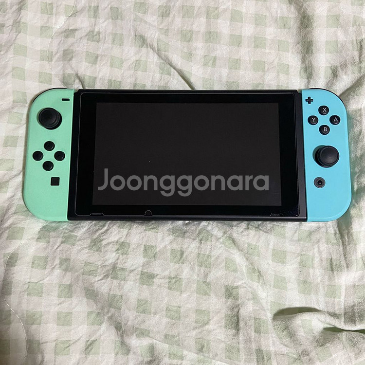 닌텐도 스위치 동물의숲 에디션 + 모동숲 칩--2