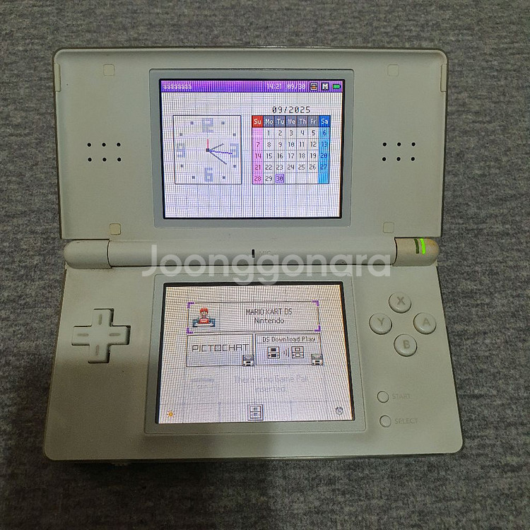 닌텐도 DS lite + 마리오카트ds--4