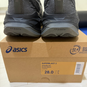 아식스 슈퍼블라스트2 280 블랙 팝니다