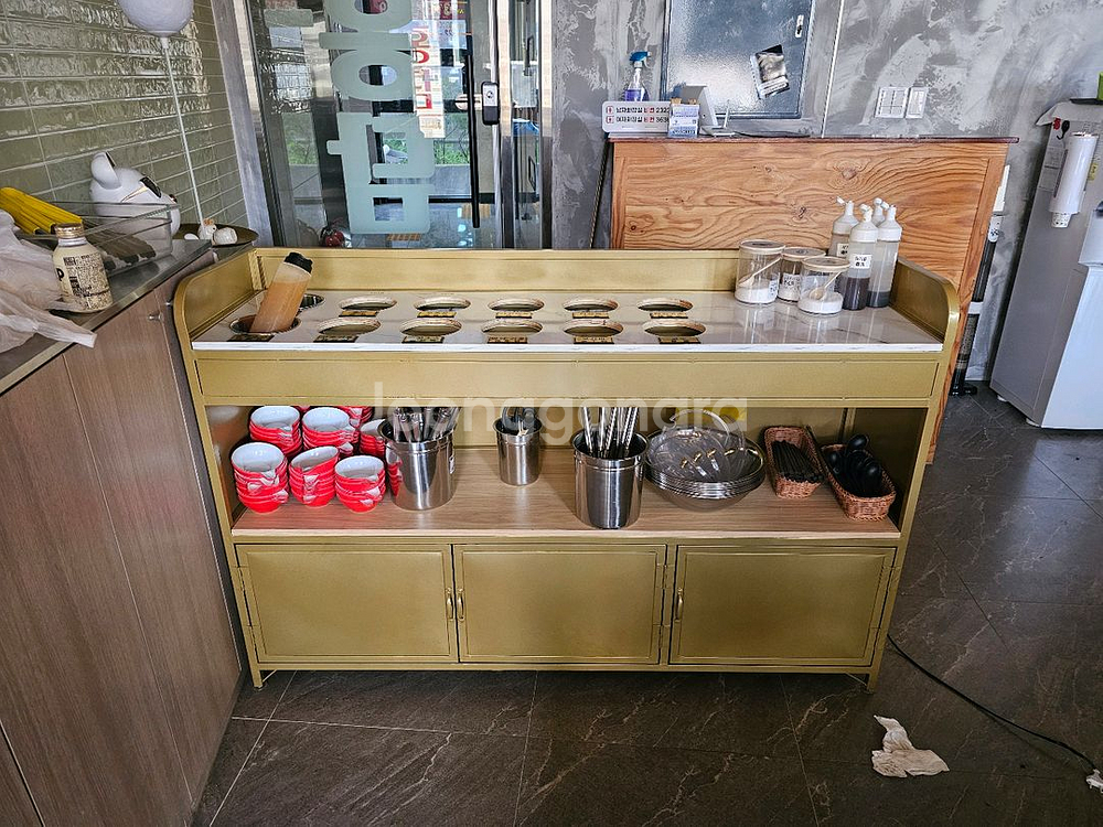 한성 진열냉장고.마라탕.훠거소스거치진열장--1