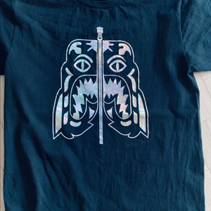 베이프 타이거홀로그램 xl사이즈