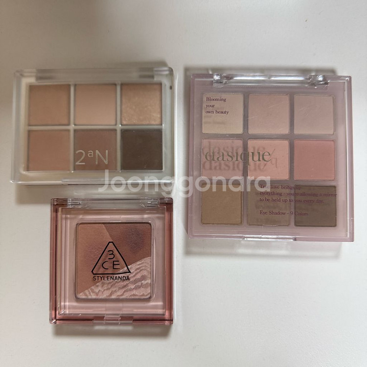 화장품 정리 섀도우 쉐딩 치크 블러셔--1