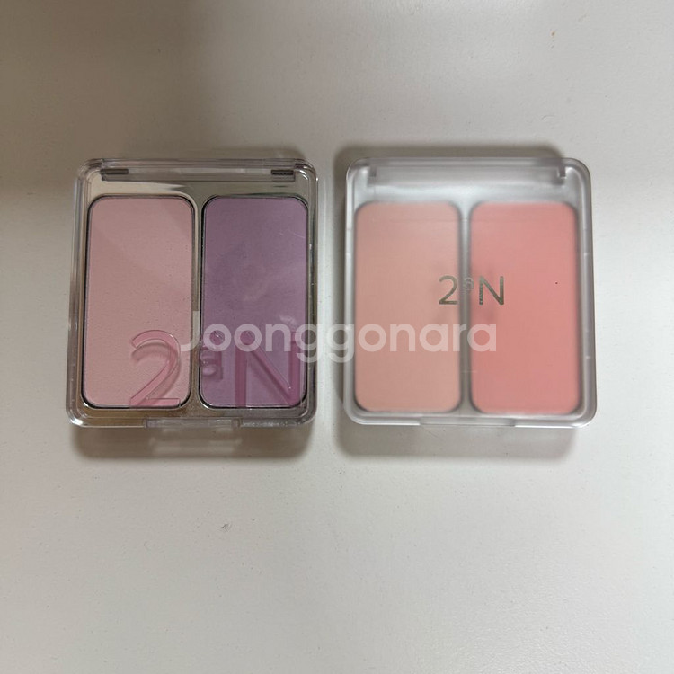 화장품 정리 섀도우 쉐딩 치크 블러셔--2
