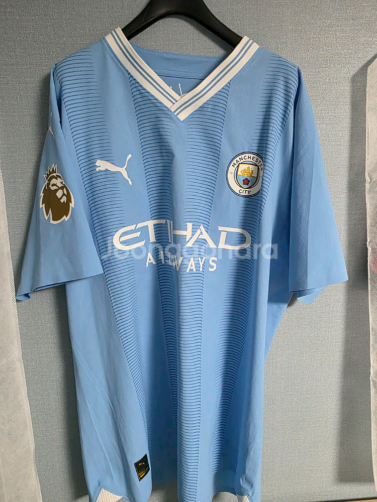 [정품]축구유니폼 어센틱 23-24 맨체스터시티 홀란드--0