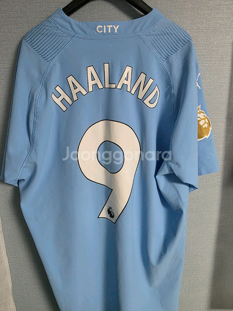 [정품]축구유니폼 어센틱 23-24 맨체스터시티 홀란드--1