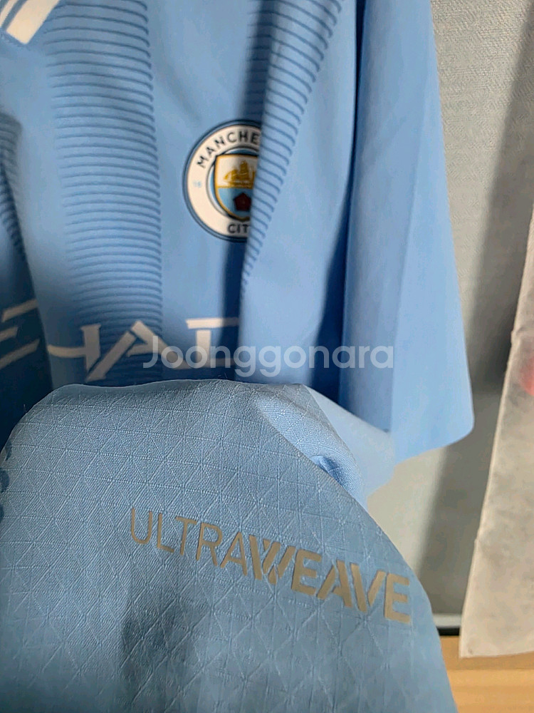 [정품]축구유니폼 어센틱 23-24 맨체스터시티 홀란드--2